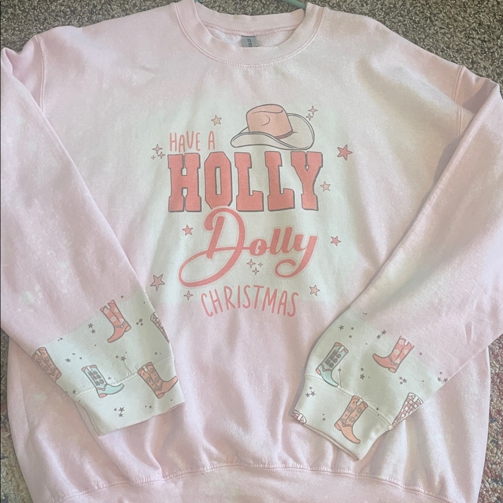 Dolly Parton Christmas Crew Neck